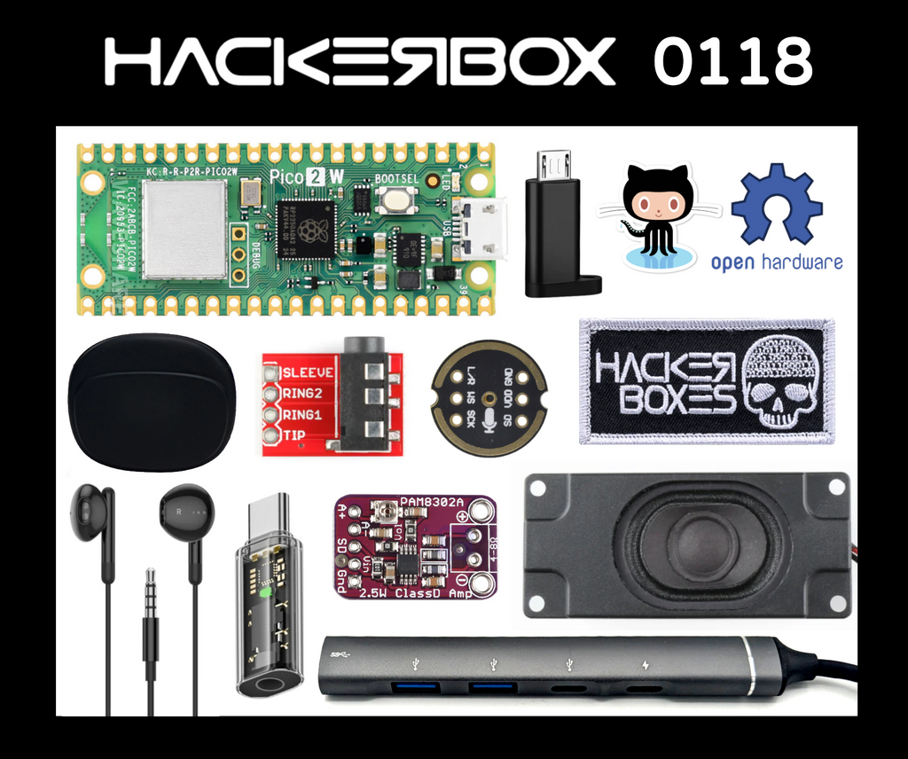 HackerBox #0118 - More Human – HackerBoxes