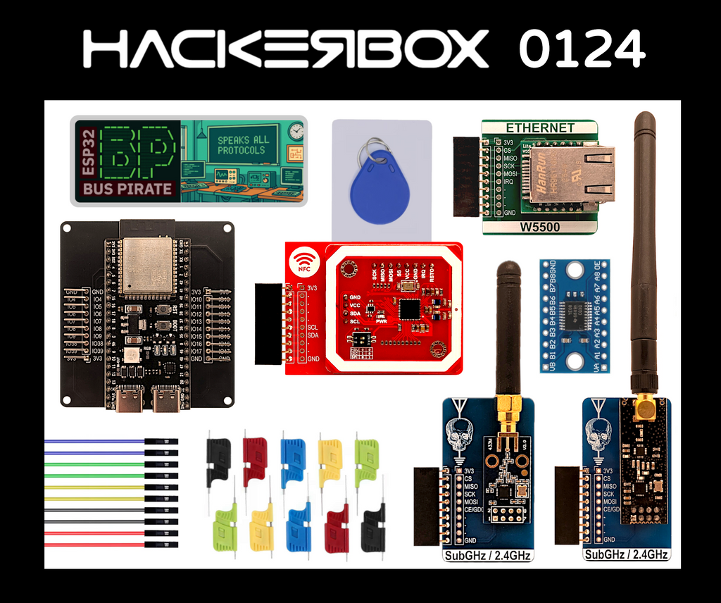 HackerBox #0124 - Bus Driver – HackerBoxes
