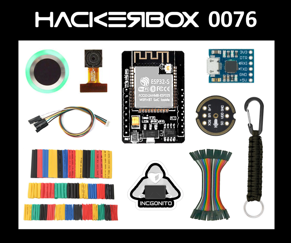 HackerBox #0076 - Biometrics – HackerBoxes