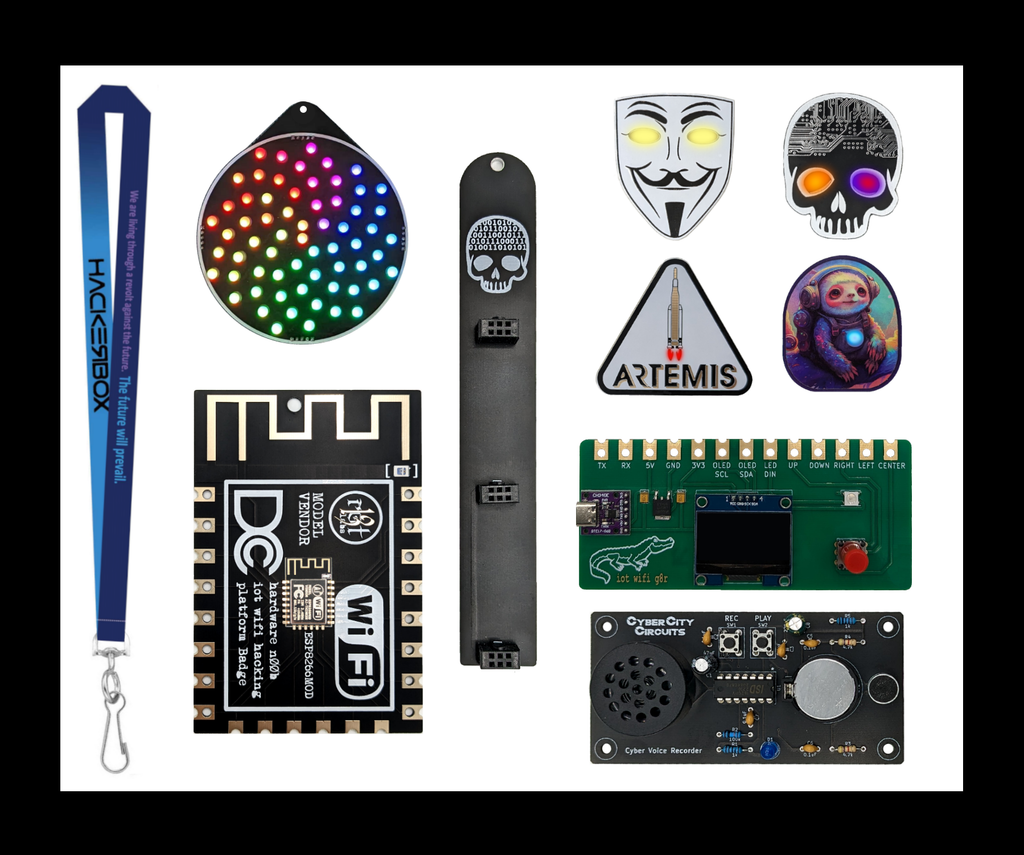 Badge Bundle – HackerBoxes