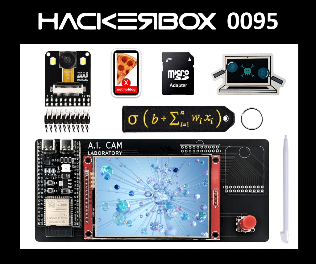 HackerBox #0095 - AI Camera Lab – HackerBoxes