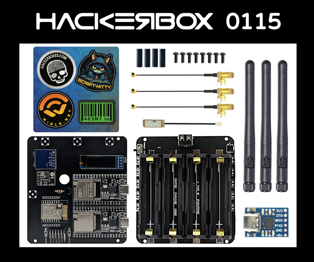 HackerBox #0115 - Wispier – HackerBoxes