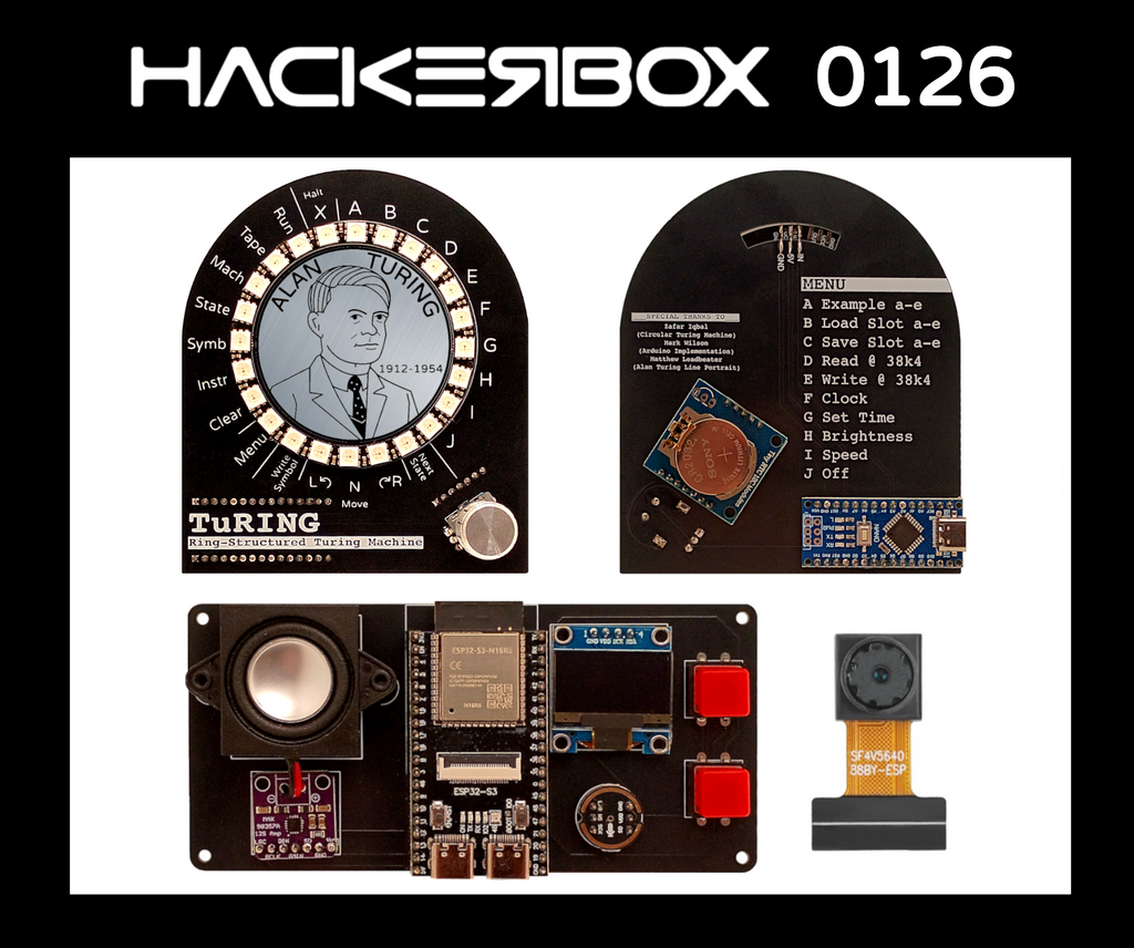 HackerBox #0126 - Imitation Game – HackerBoxes