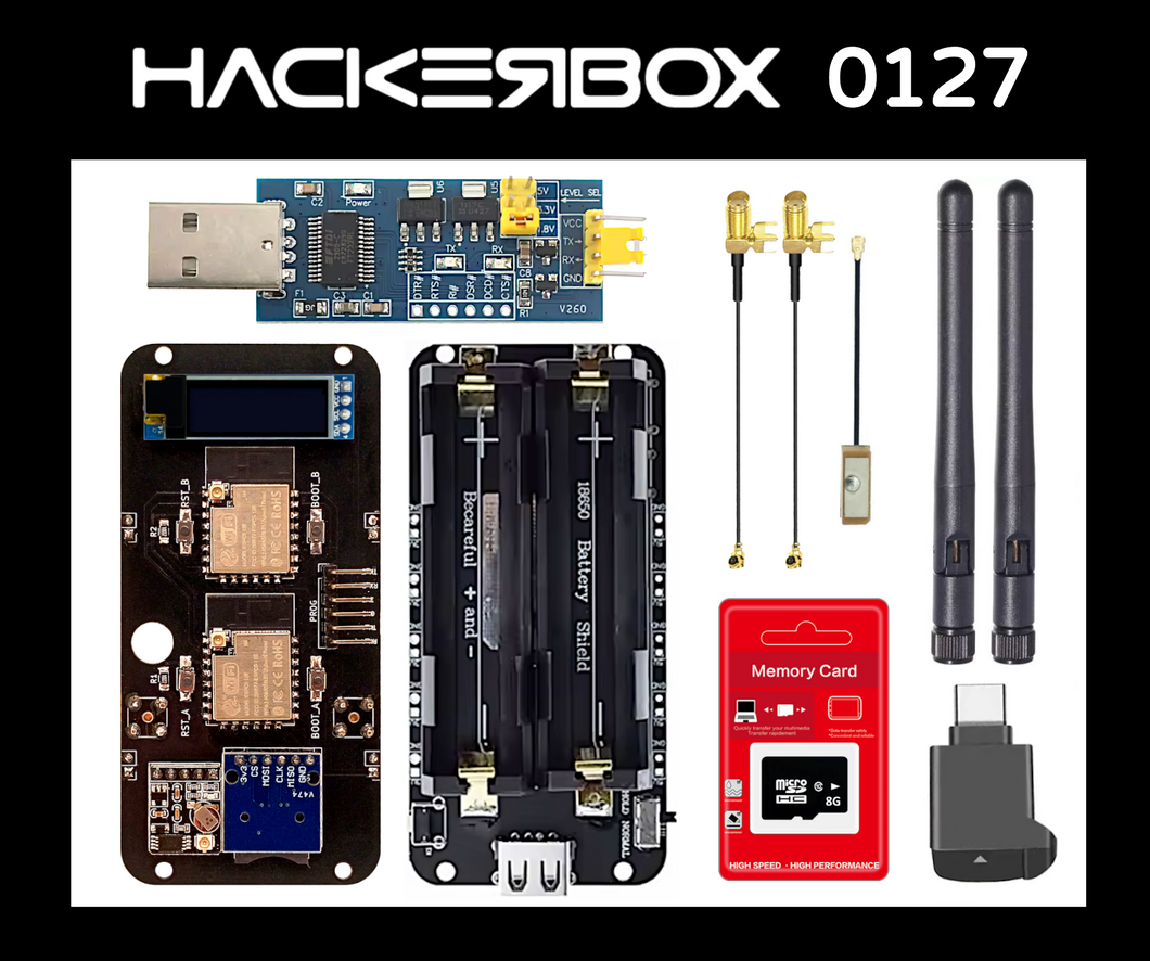HackerBox #0127 - Sea Five