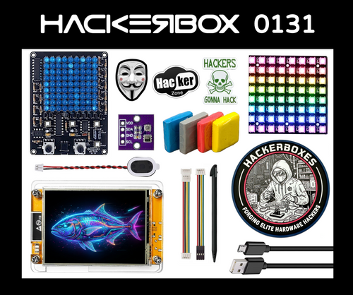 HackerBox #0131 - Amberjack