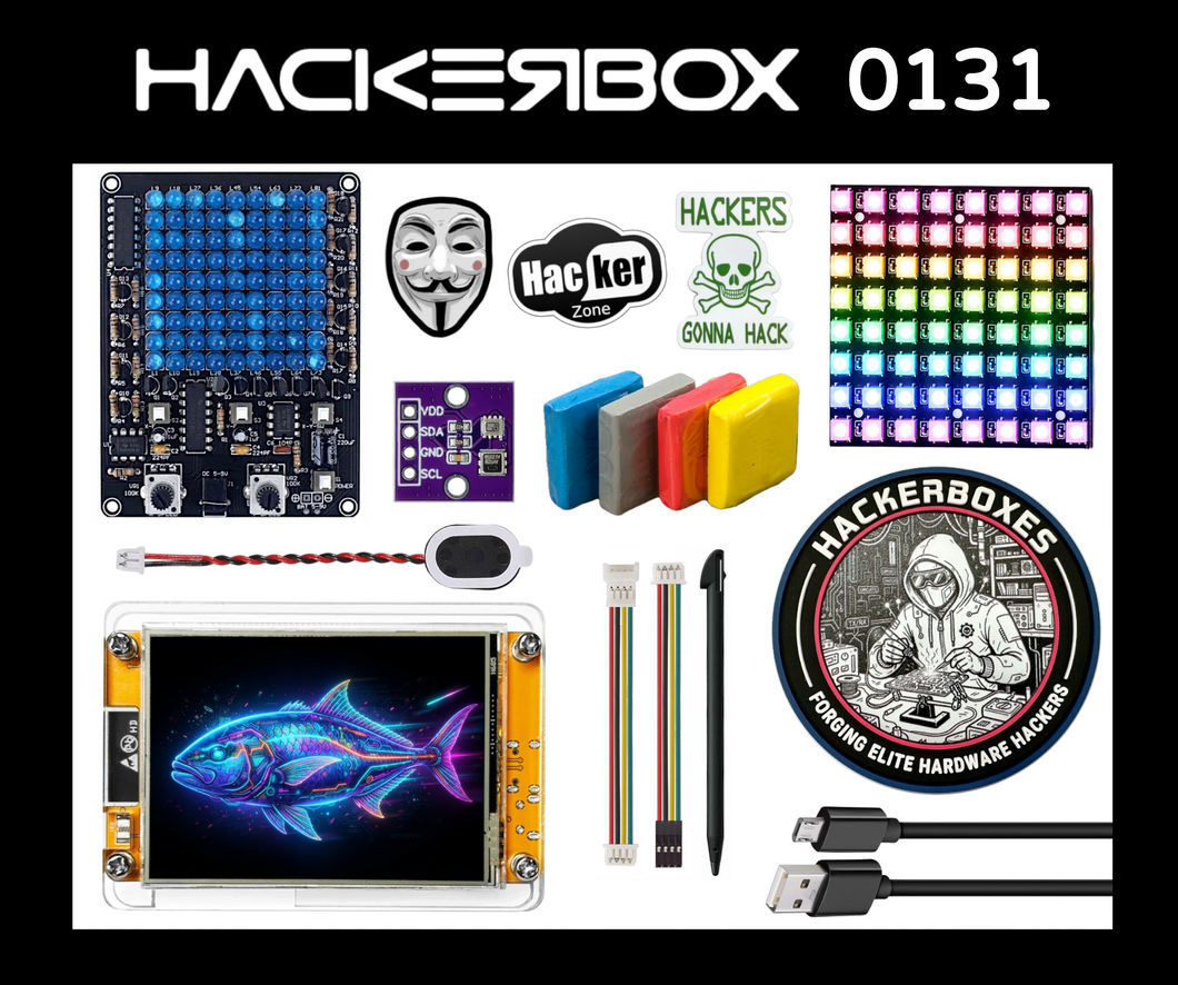HackerBox #0131 - Amberjack
