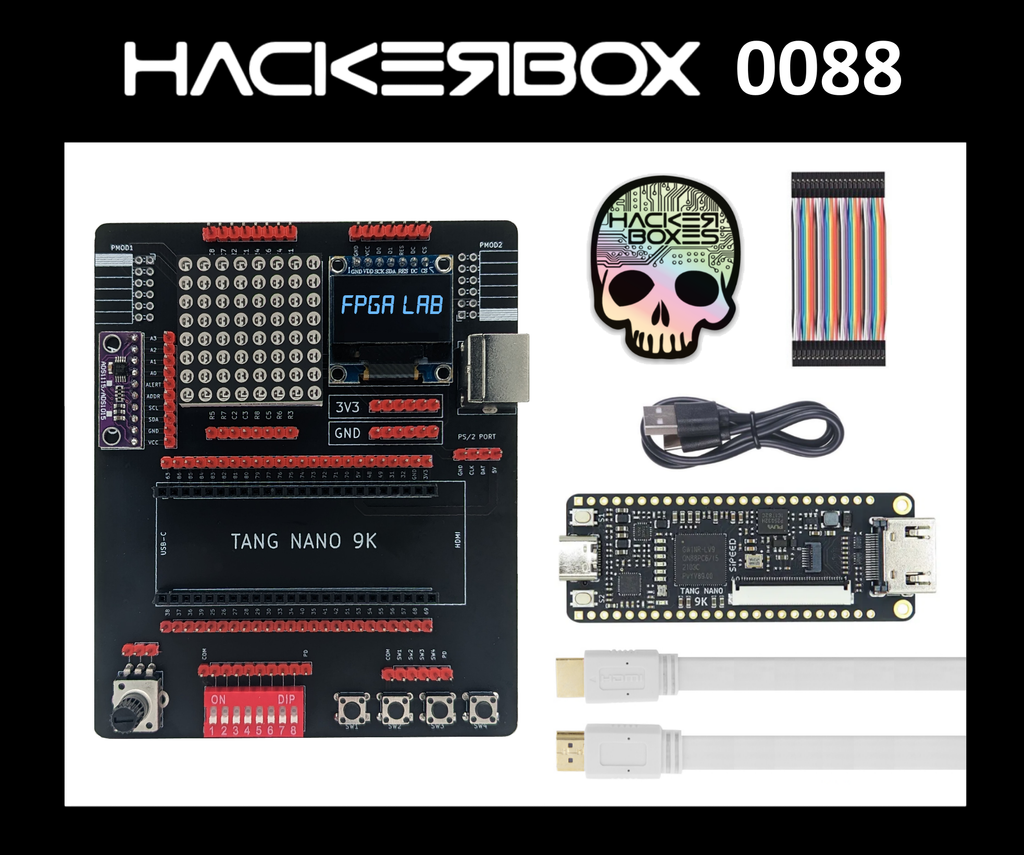 HackerBox #0088 - FPGA Lab – HackerBoxes