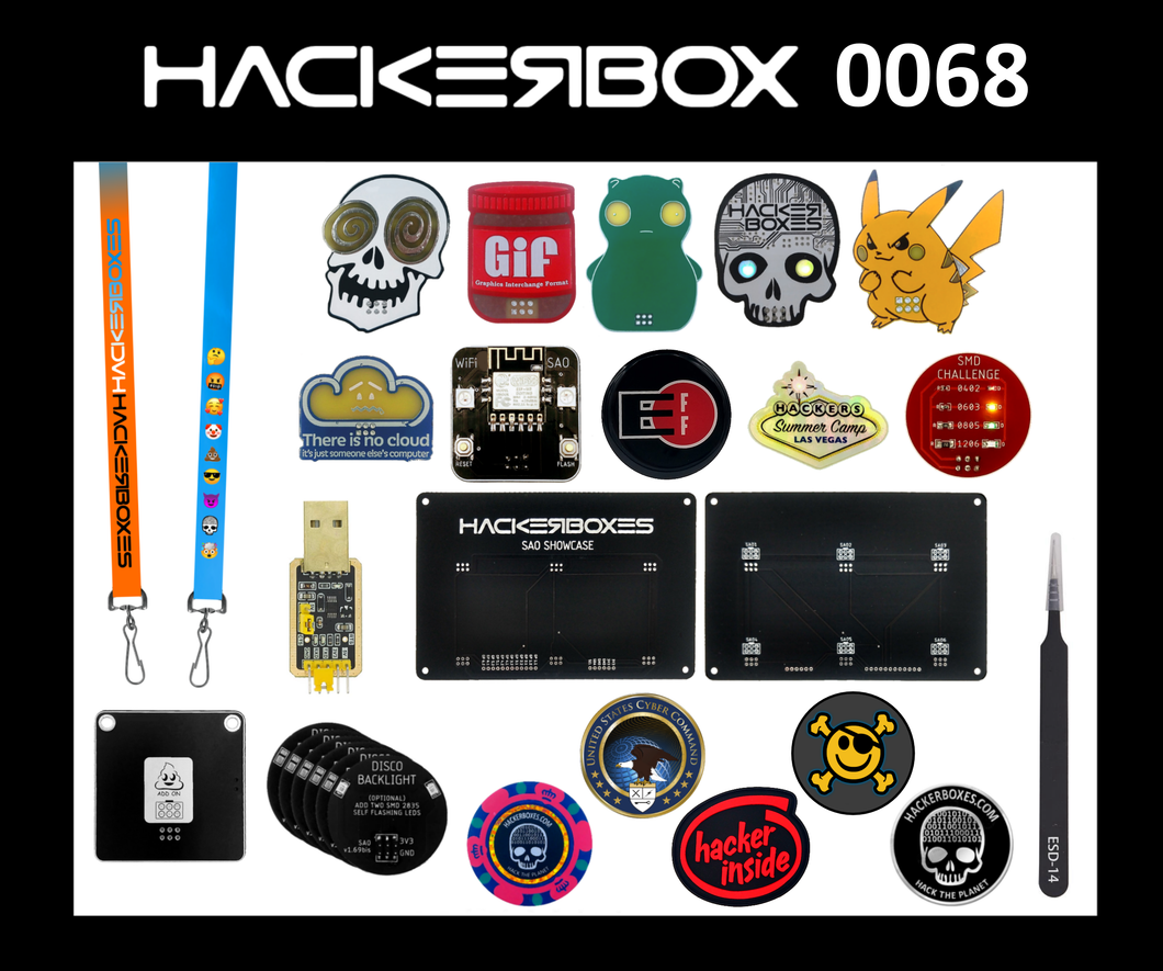 HackerBox #0068 - SAO Showcase