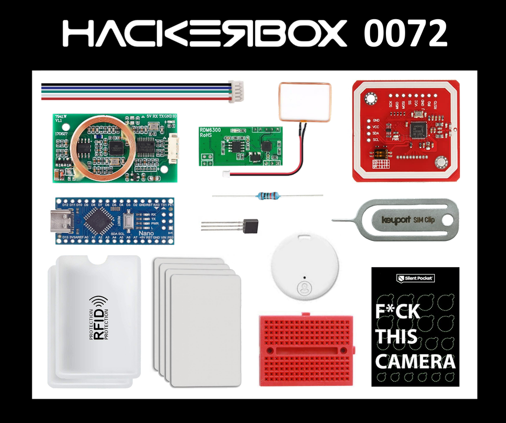 HackerBox #0072 - Tagger – HackerBoxes