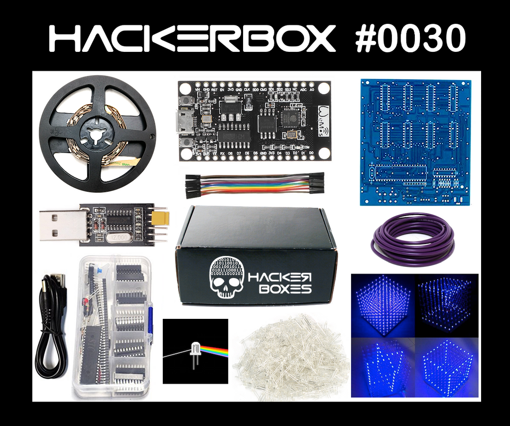 HackerBox #0030 - Lightforms – HackerBoxes