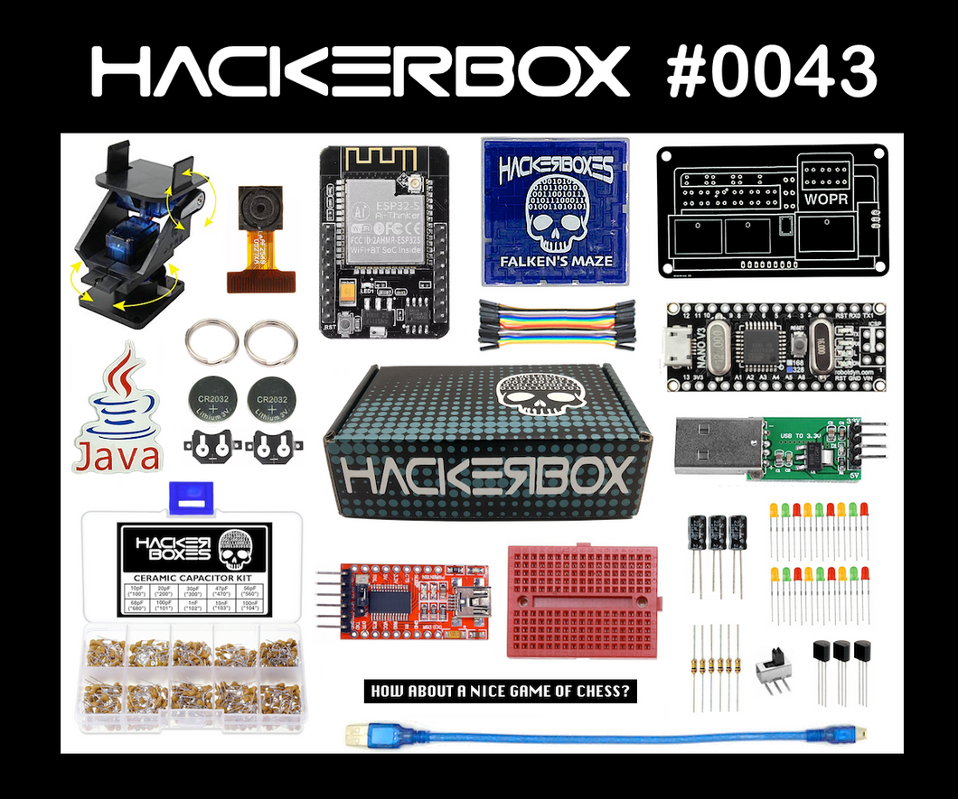 HackerBox #0043 - Falken's Maze