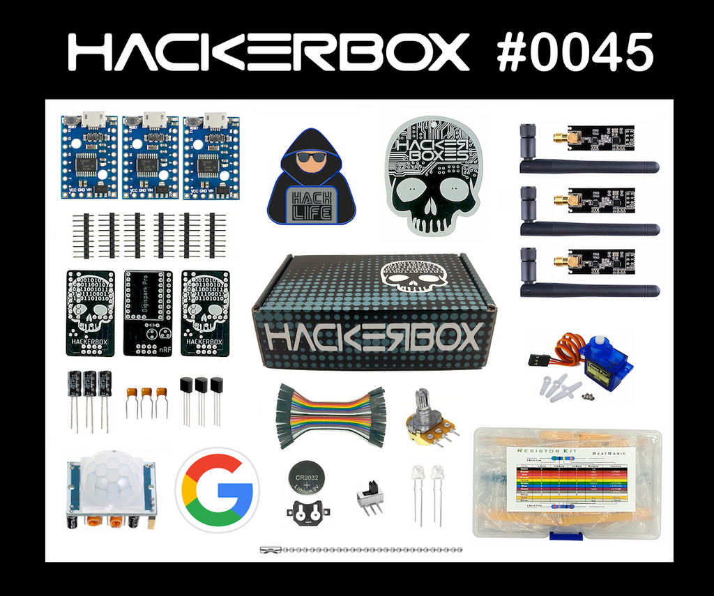 HackerBox #0045 - Spark Net – HackerBoxes