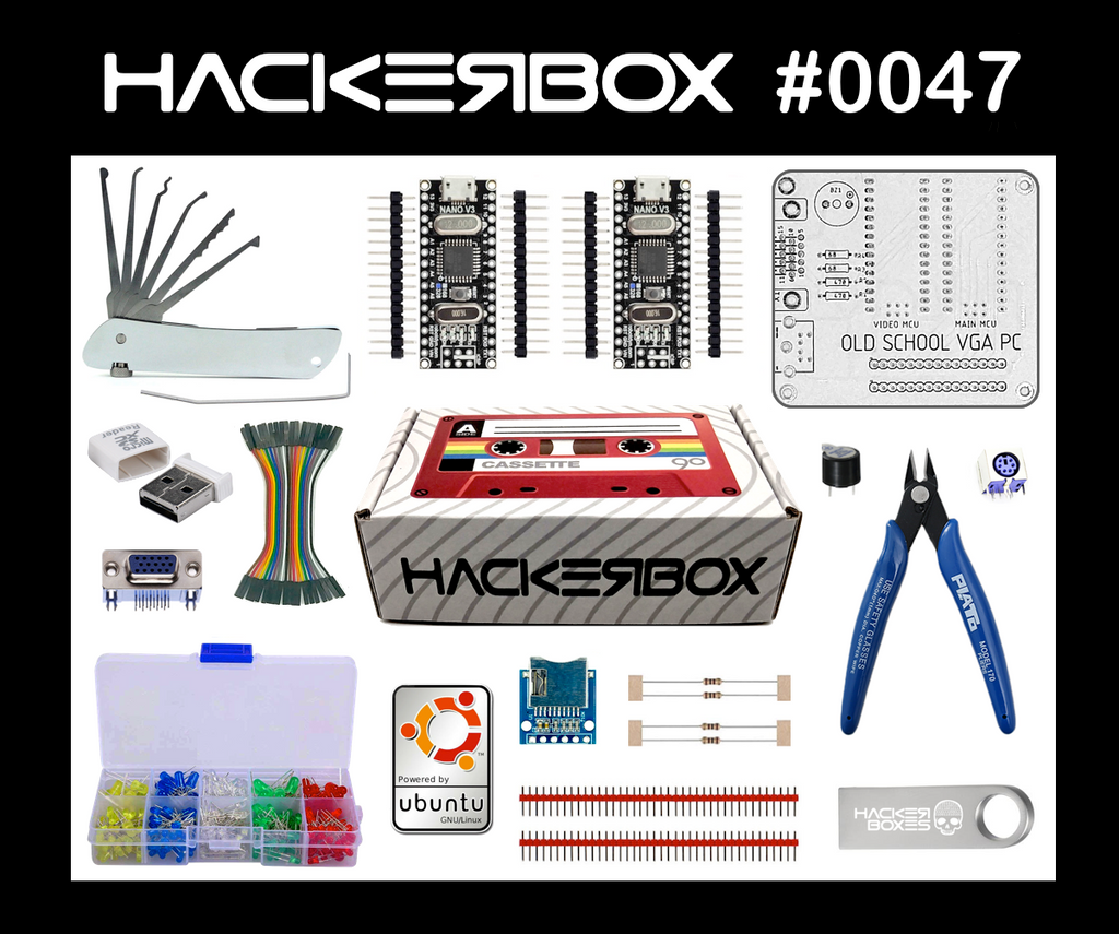 HackerBox #0047 - Old School – HackerBoxes
