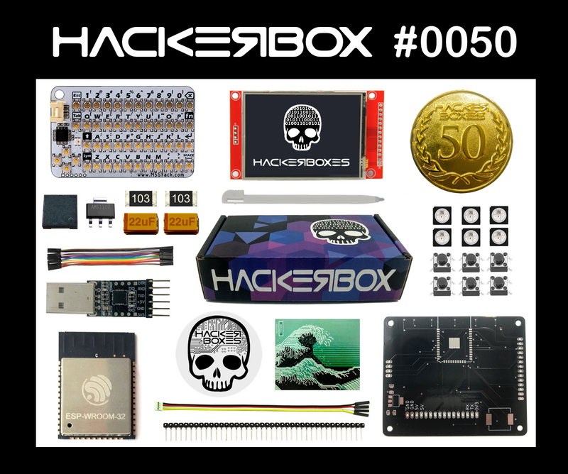 HackerBox #0050 - FIFTY – HackerBoxes